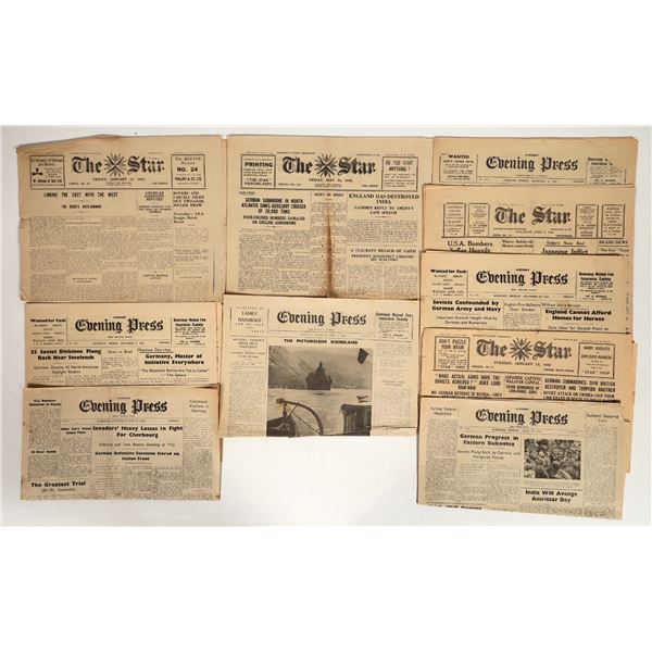 WWII German Propaganda Newspapers in English [192923]