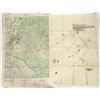 Image 1 : Fort Benning Georgia Military Maneuvers Maps Post WW2  [197800]