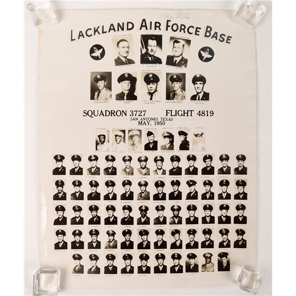 Lackland Air Force Base Squadron Photo, c1950 [187226]