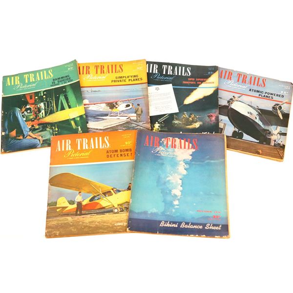 Air Trails Pictorial Magazines, c1945-6 (6) [187351]