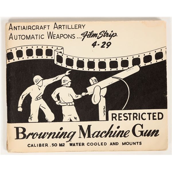 Browning Machine Gun Instruction Guide [197110]