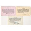 Image 2 : McCloud River Railroad Co. Annual Pass Trio [197512]