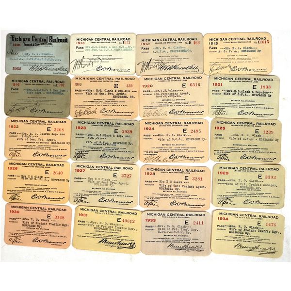 Michigan Central Railroad Passes (19) [198989]