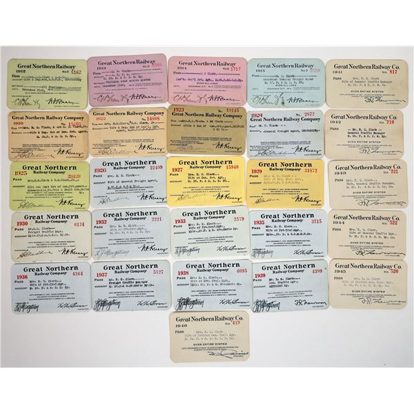 Great Northern Railway Passes (26) [198967]