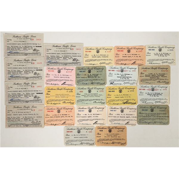 Southern Pacific Railway Passes (21) [197431]