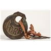 Image 1 : Illinois Central RR Lock w/ Keys [197669]