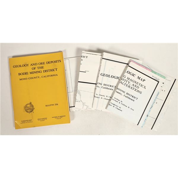 Geology & Ore Deposits of the Bodie Mining District w/ Great Maps [199826]