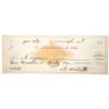 Image 1 : Check written off of Berton & Co. Bank Grass Valley 1879 [194530]