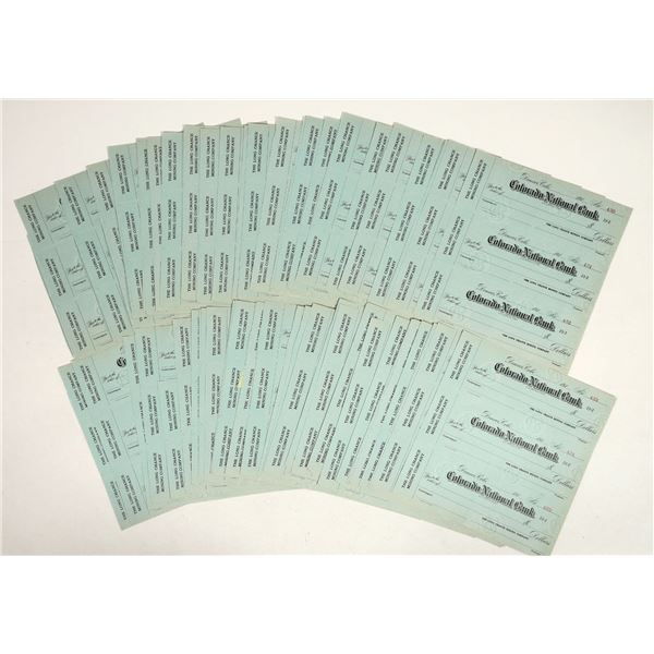 Long Chance/Last Chance Mining Co. Blank Checks [198941]
