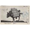 Image 1 : Pikes Peak Postcard of Burro with Explosives [198749]