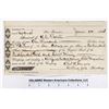 Image 1 : Territorial Assessment Receipt for WC Ralston in Nevada Mine  1864 [155357]