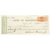 Image 1 : Gould & Curry Mining Check Issued to Joseph Goodman, Editor & Friend of Mark Twain [198882]
