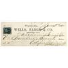 Image 1 : Empire Mill & Mining Co. Check to Caledonia Tunnel Co., Virginia City, Nevada Territory [199029]
