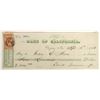 Image 1 : Gould & Curry Mining Check Issued to Assayer Gideon E. Moore [199031]