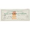 Image 1 : Gould & Curry Silver Mining Co. Check Issued to Assayer Conrad Wiegand [199182]
