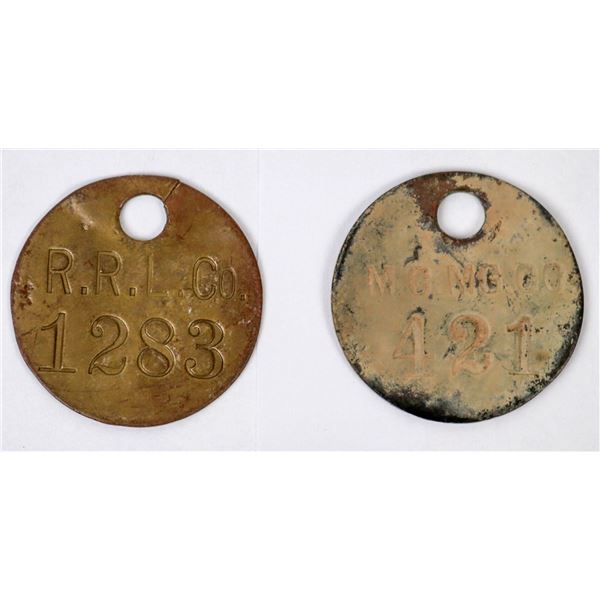 Mining Equipment Tags Found in Nevada (2) [198953]