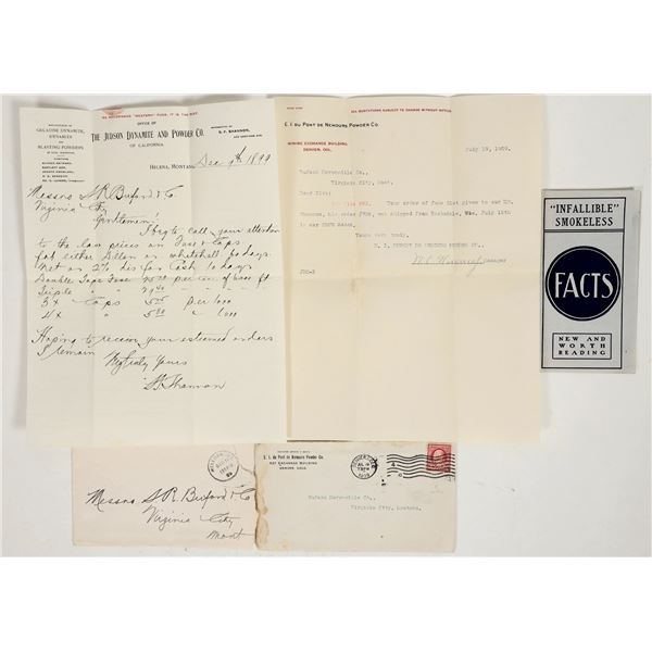 Explosives Ephemera, 1899-1909 [198696]