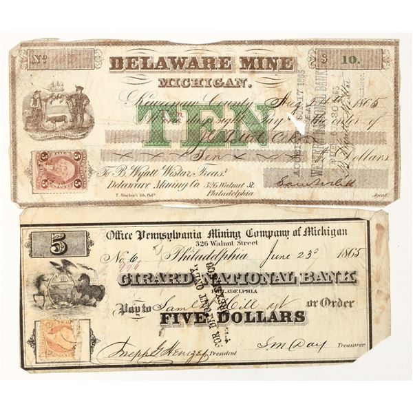 Michigan Mining Scrip (2) [197328]