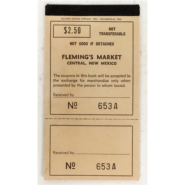 Fleming's Market Company Scrip [199526]