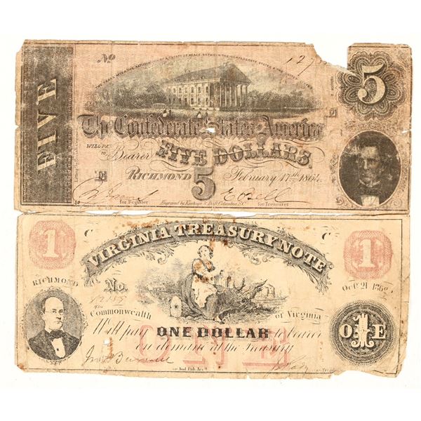 Virginia Bank Notes (2) [198555]