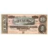 Image 1 : Confederate States of America Ten Dollar Note [198551]