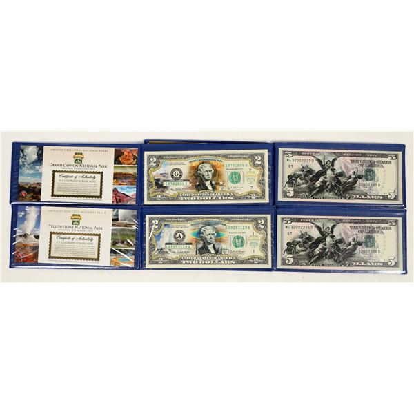 U. S. Currency Commemorative Bank Notes (4) [198773]