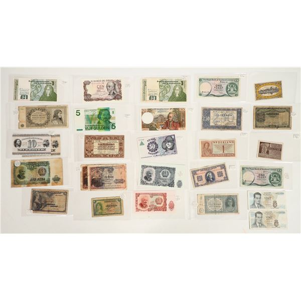 Western Europe Currency Collection (28) [199605]