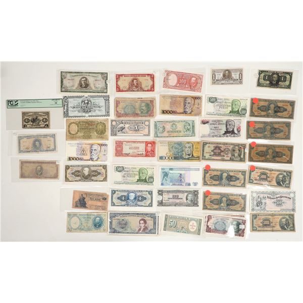 South American Currency (44 notes) [199990]
