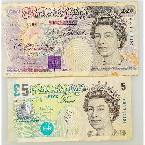 Bank of England Notes (2) [199802]