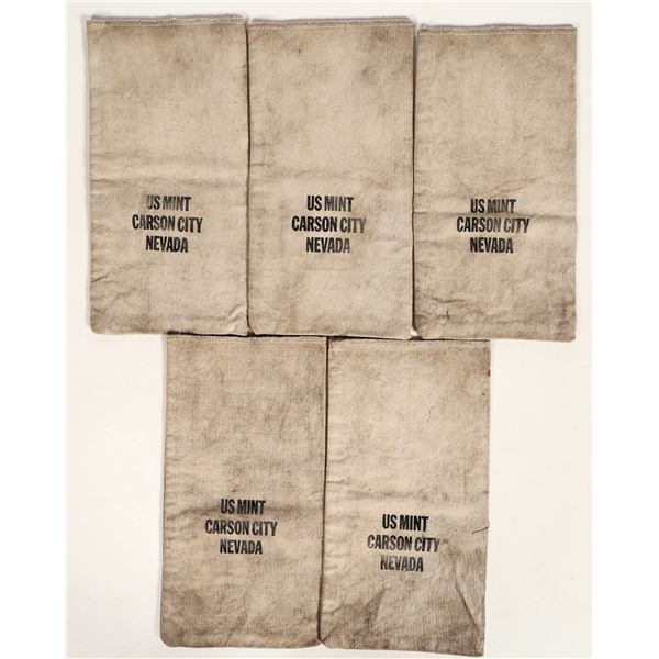 Carson City Mint Canvas Bags (5) [198828]