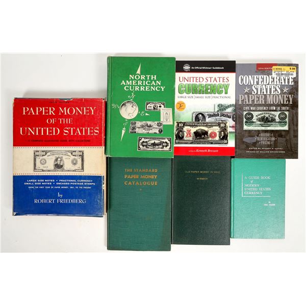 U.S. Historical Paper Money Reference Books (7) [198601]