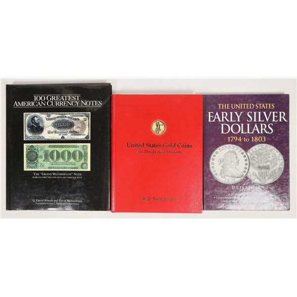 Coin & Currency Books (3) [199607]