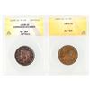 Image 1 : Large Cents: 1838 & 1854 [198859]