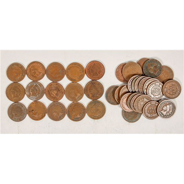 Indian Head Cents (38) [198509]