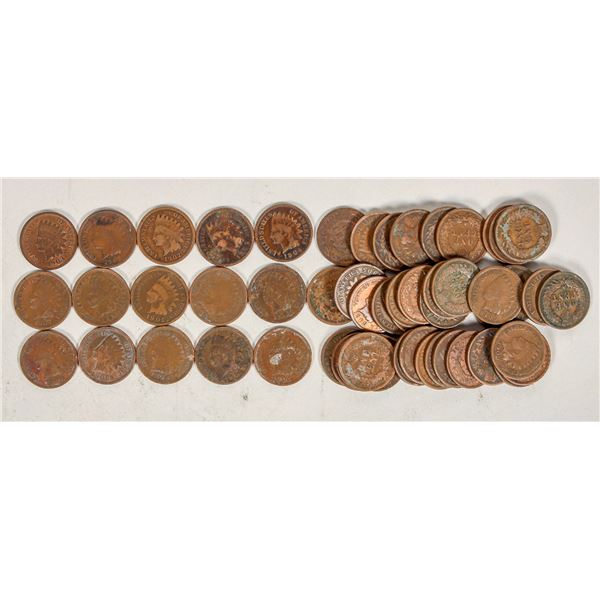 Indian Head Cents 1900-1908 (83) [198541]
