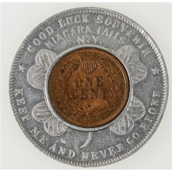 Encased Penny 1905 Niagara Falls [198355]