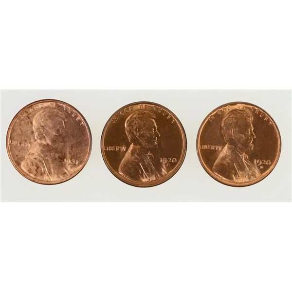 Lincoln Cents 1930s BU (3) [198850]