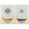 Image 2 : U.S. Coins: 1835 five cent/1932-S Quarter [199593]
