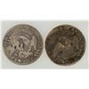 Image 2 : Capped Bust Half Dollars Counter Stamped (2) [198854]