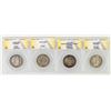 Image 1 : Barber Half Dollars (4) [199594]