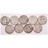Image 1 : Franklin Half Dollar Collection (9) [199253]