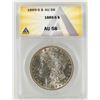 Image 1 : Morgan Dollar 1889-S AU 58 [199195]