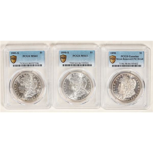 Morgan Dollars (3) [199017]