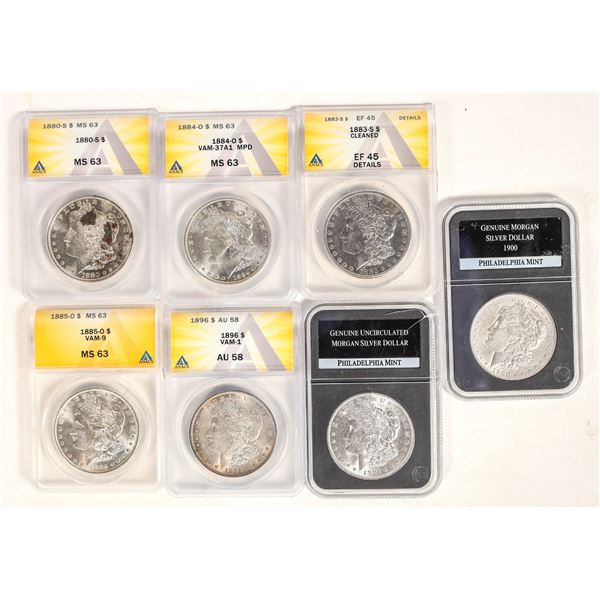 Morgan Dollars (7) [199019]