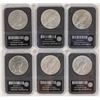 Image 2 : San Francisco Mint Peace Dollars (6) [199056]