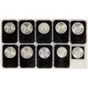Image 2 : U. S. Silver Eagles 2015 (10) [198778]