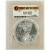 Image 1 : First Day of Issue 2017 Silver Eagle MS70 [198617]