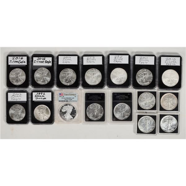 U. S. Silver Eagle Collection (16 dates) [198716]
