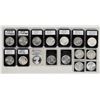 Image 1 : U. S. Silver Eagle Collection (16 dates) [198716]