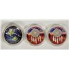 Image 1 : Native American Mint Silver Rounds (3) [198758]